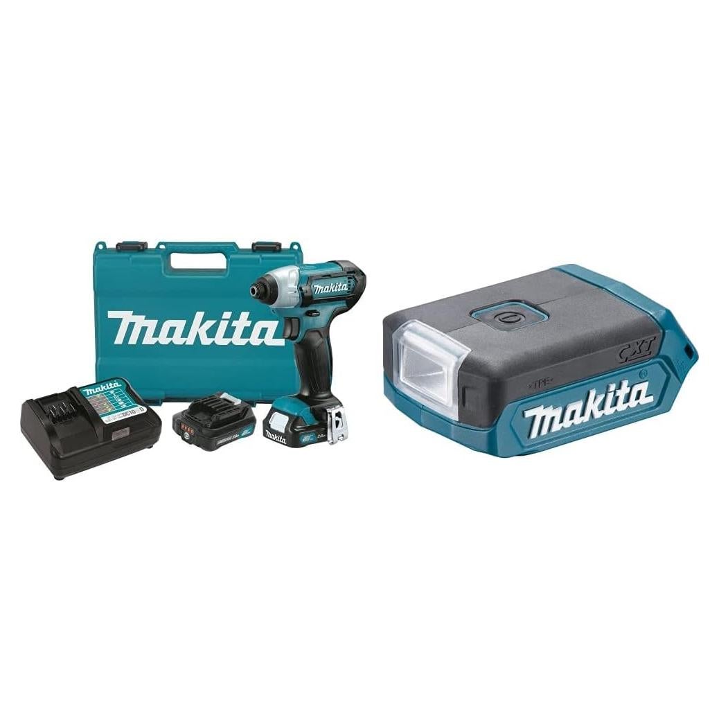 Destornillador de Impacto Inalámbrico Makita DT03R1 12V con Linterna
