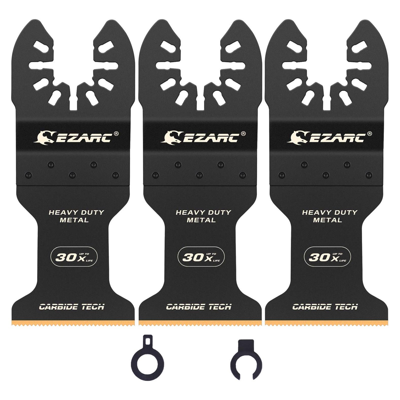 Cuchillas de Sierra Oscilante EZARC de Carburo - Paquete de 3