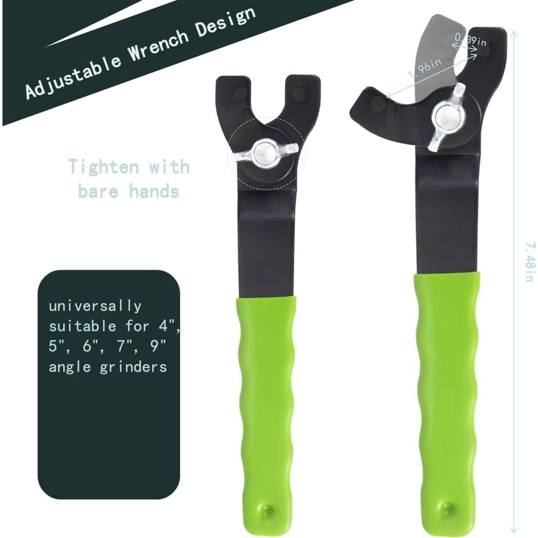 Conjunto de Tuercas y Eje de Extensión para Amoladora Angular Relioky