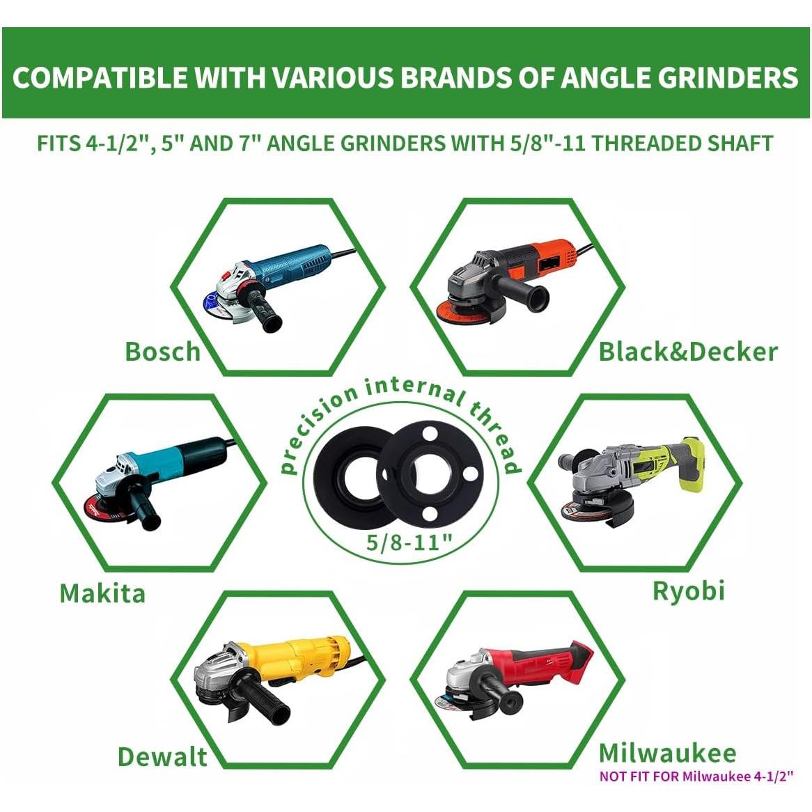 Conjunto de Tuercas y Eje de Extensión para Amoladora Angular Relioky