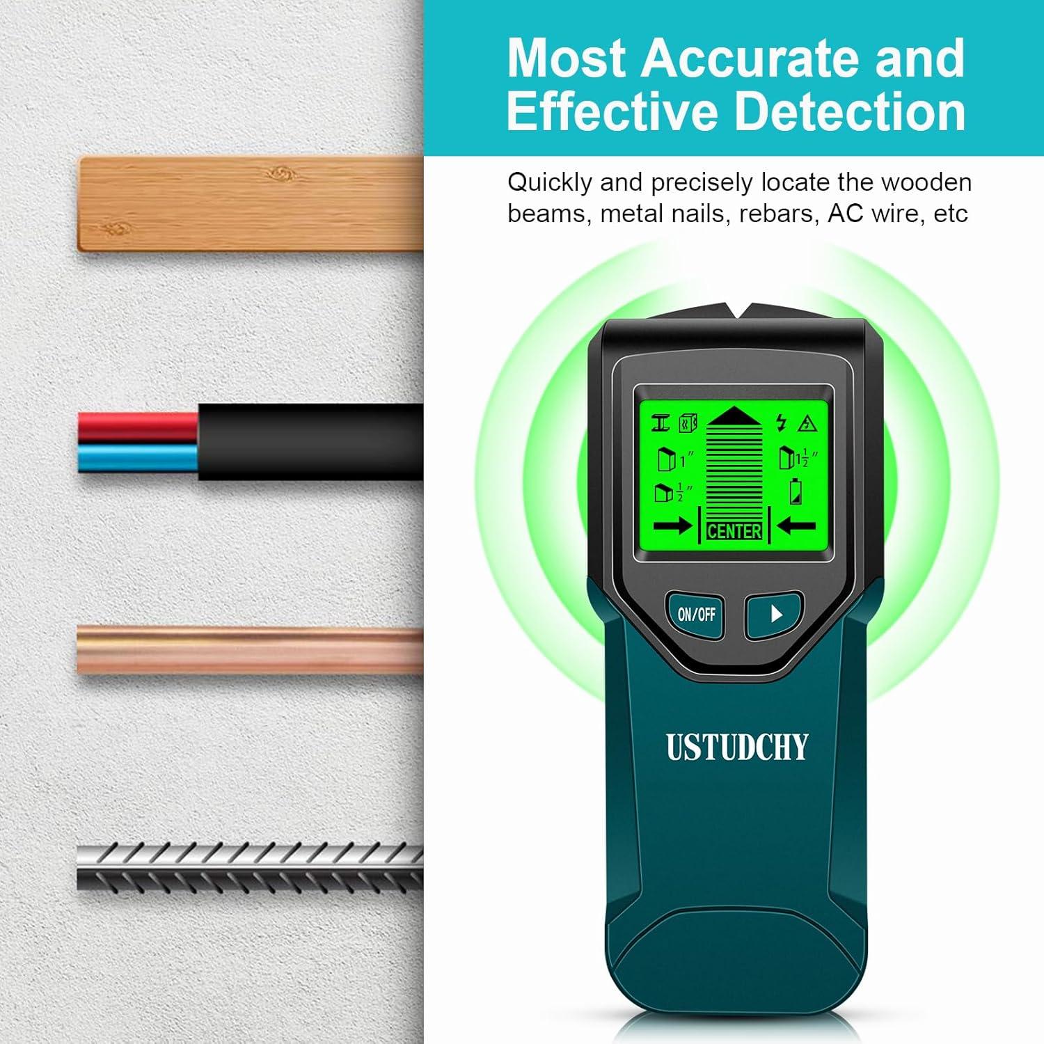 Localizador de Vigas USTUDCHY 5 en 1 con Pantalla LCD