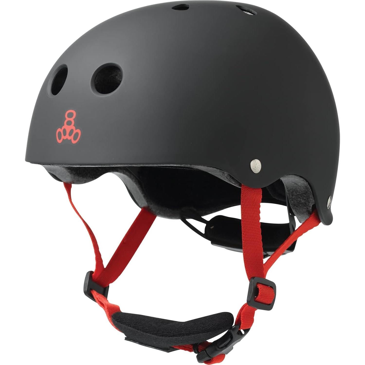 Casco Triple Eight Lil 8 para Niños - Negro Mate