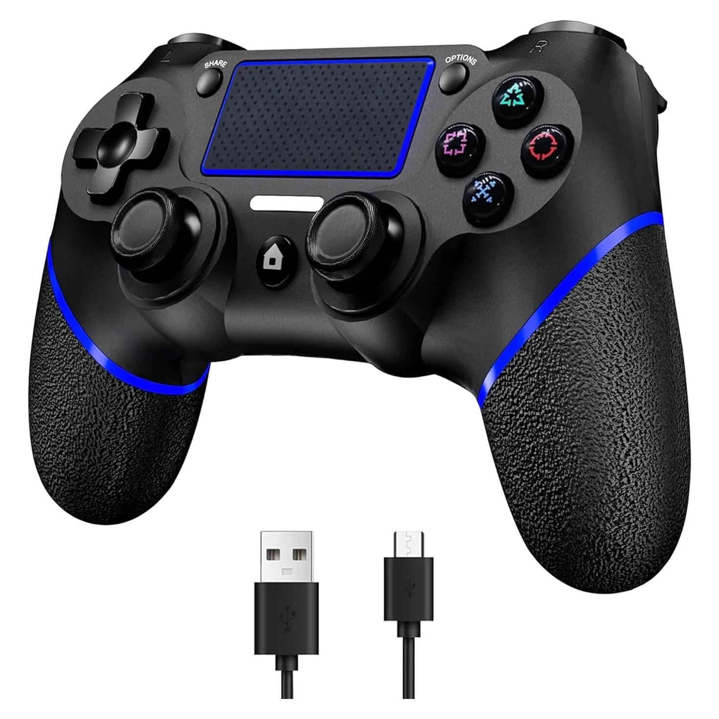 Controlador Inalámbrico SZDILONG para PS4/Pro/Slim - Bluetooth, 6 Ejes