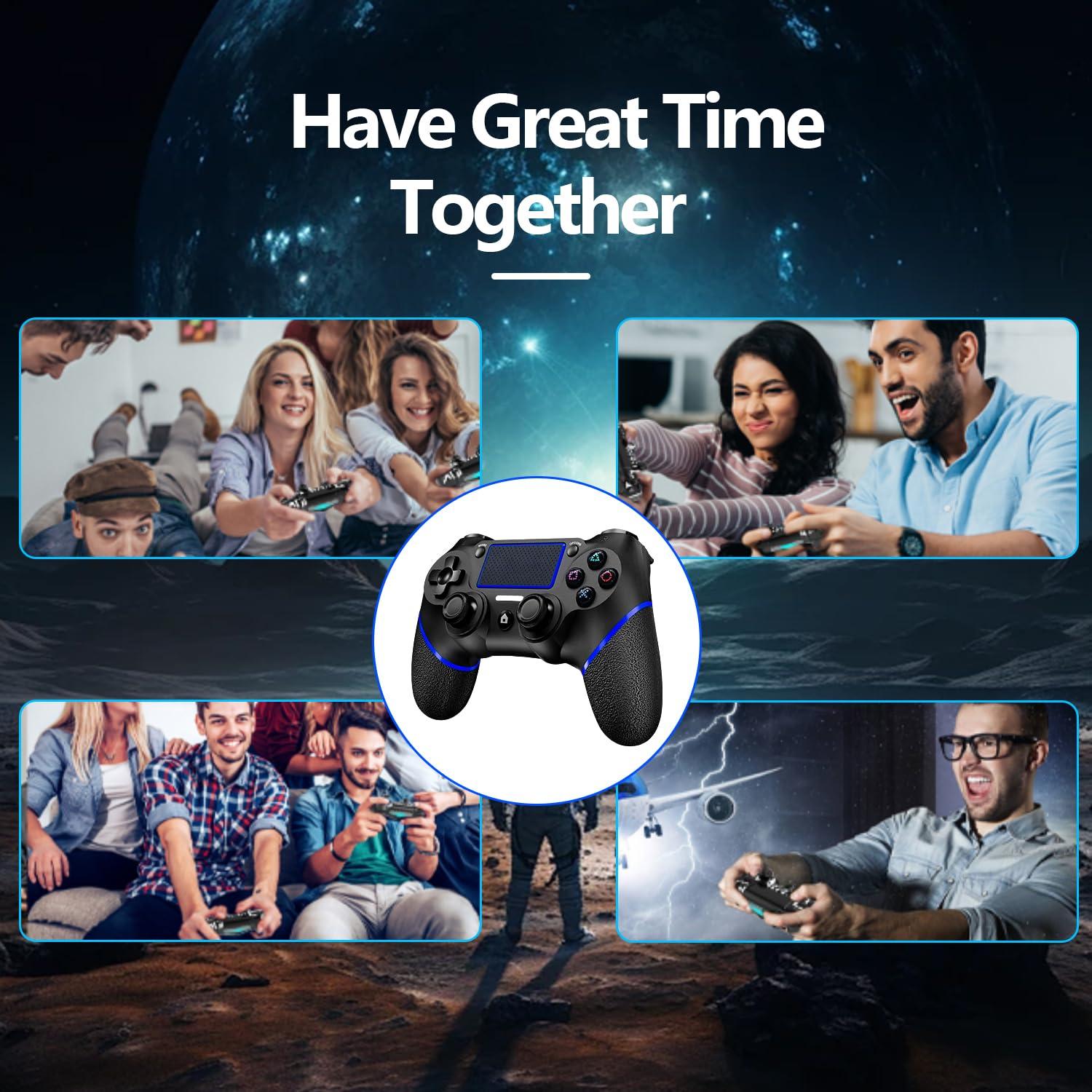 Controlador Inalámbrico SZDILONG para PS4/Pro/Slim - Bluetooth, 6 Ejes