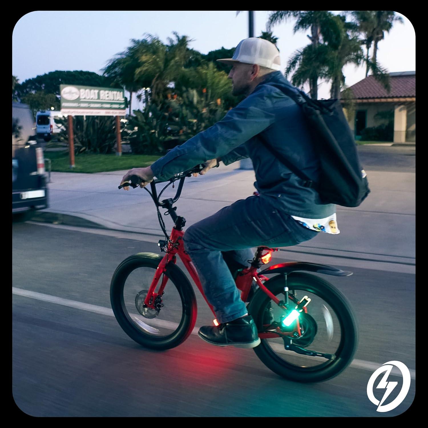 Luz LED Shredlights SL-FX para Patinetes y Bicicletas