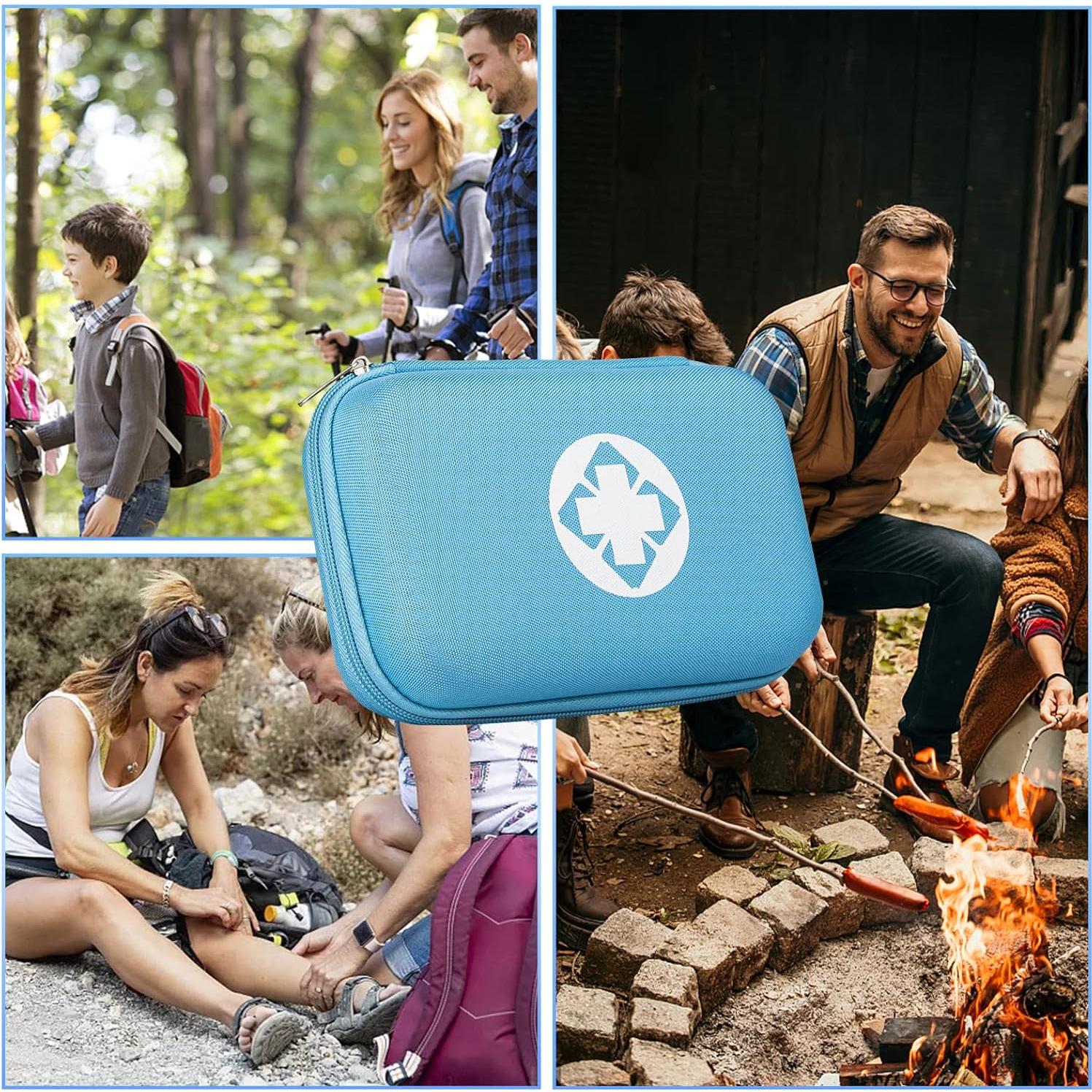 Kit de Primeros Auxilios YIDERBO 273 Piezas Azul Compacto