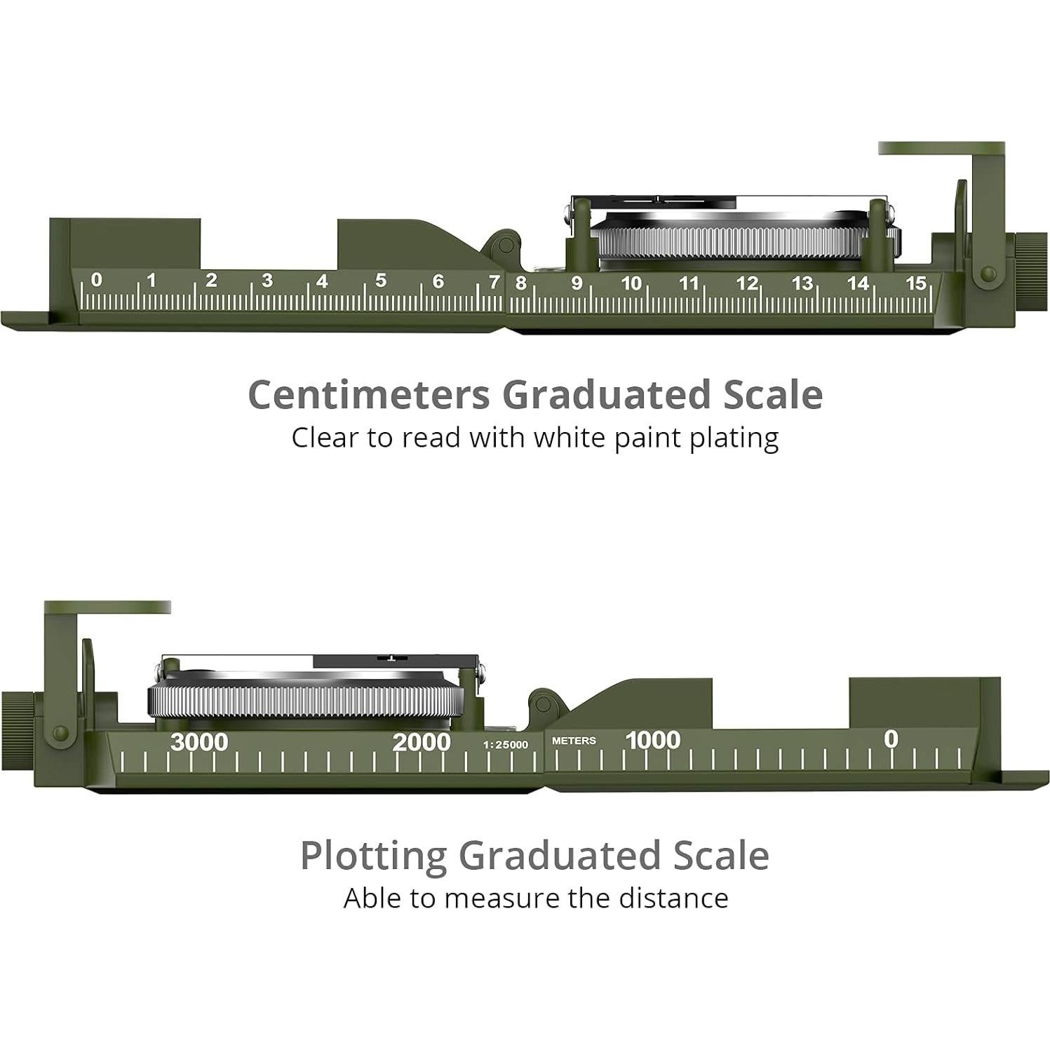 Brújula de Supervivencia Proster para Senderismo con Clinómetro