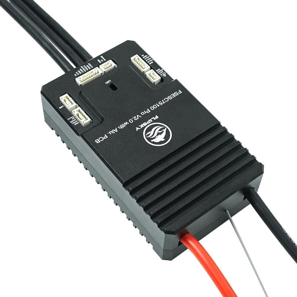 FLIPSKY 75100 Pro V2.0 with Aluminum PCB with Power Button Based on VESC for Electric Skateboard/Scooter/Ebike Speed Controller
