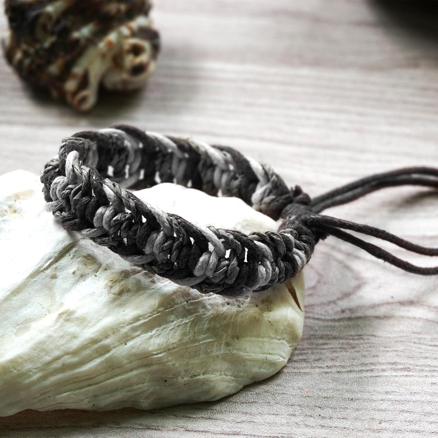 Kit de Cuerdas Paracord 550 Riakrum 80 Piezas 3.05m Negro