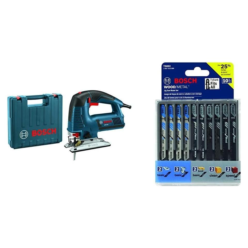 Kit Sierra de Calar Bosch JS572EK 7.2A + 10 Cuchillas