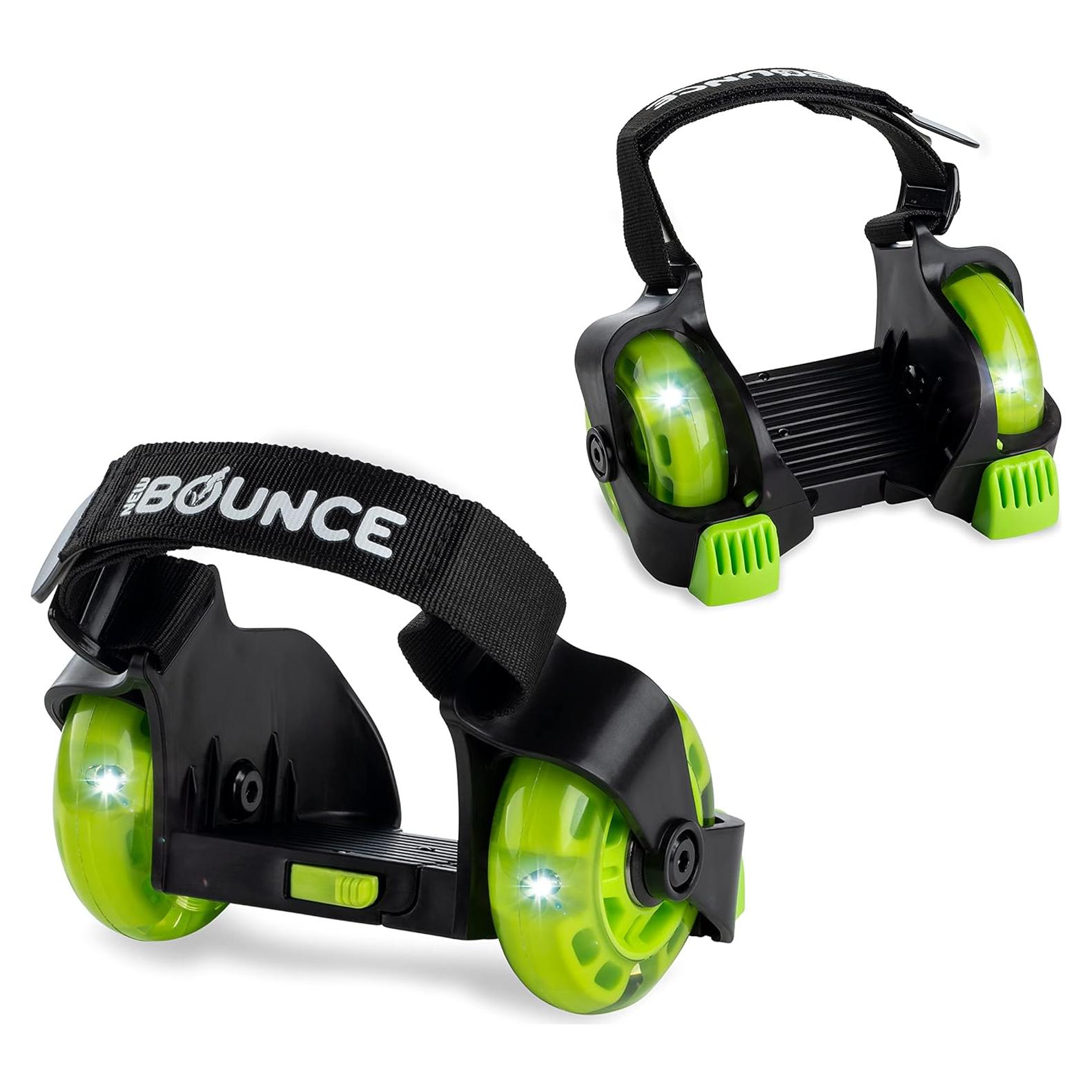 Patines de Rueda en el Talón New Bounce Ajustables Verde