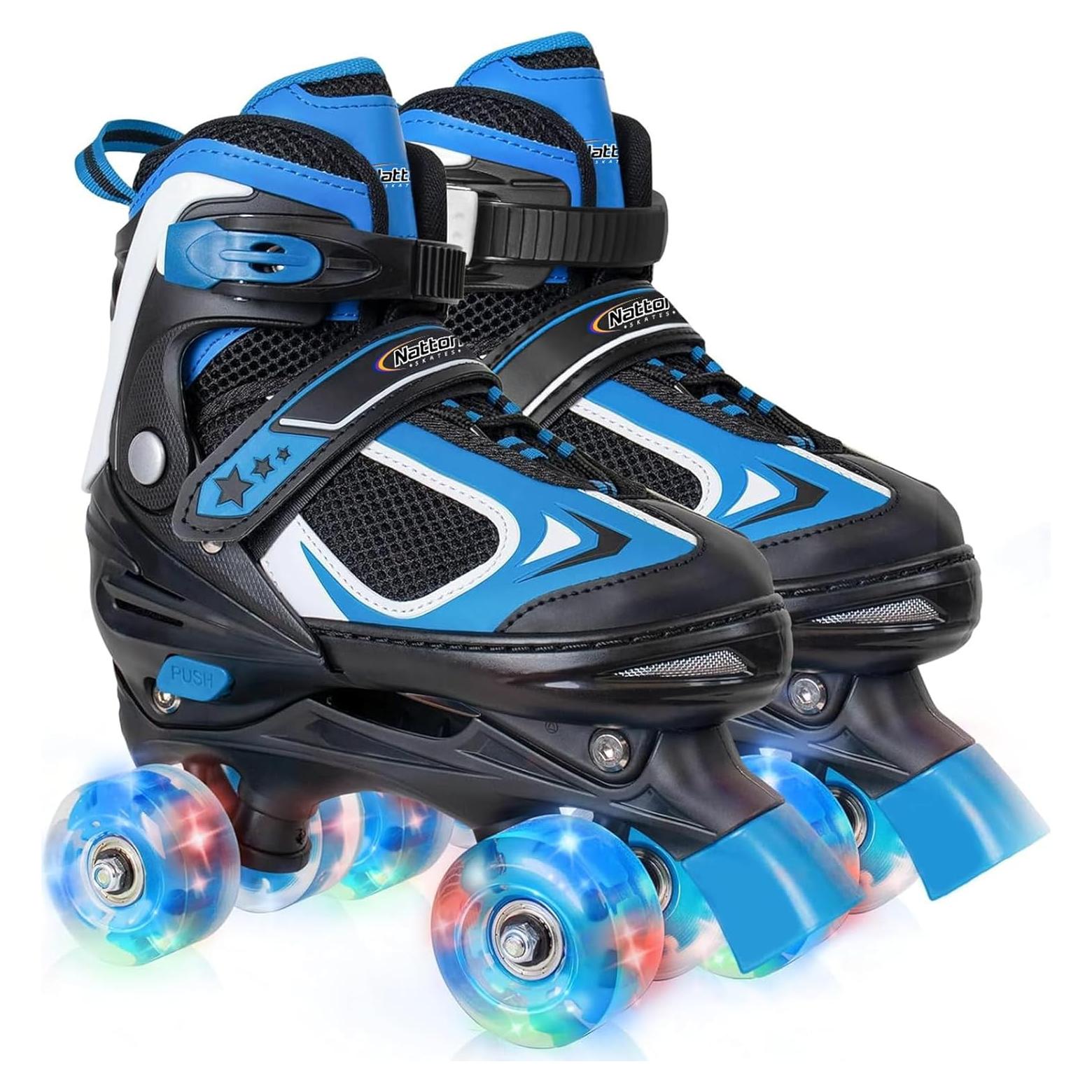 Patines en línea Nattork SF9001 ajustables para niños
