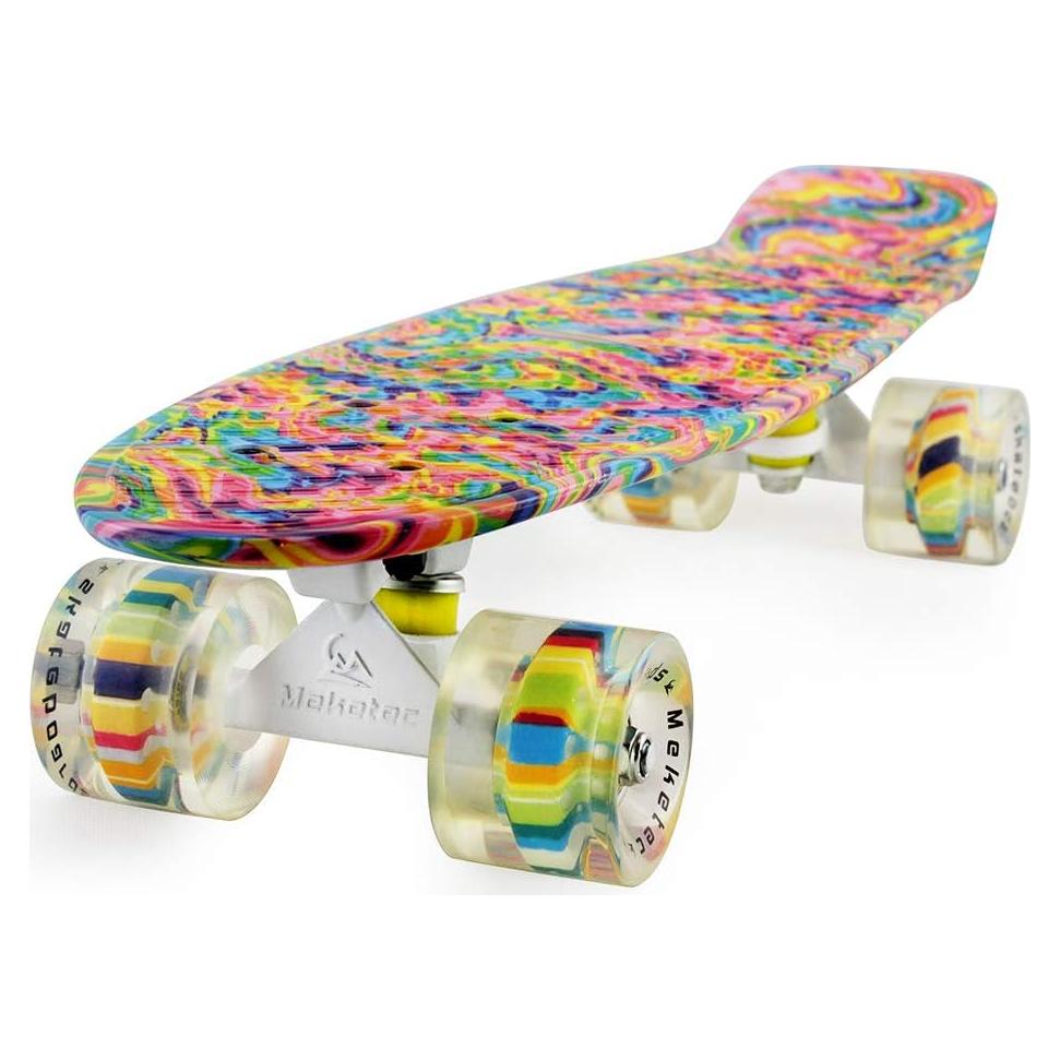 Skateboard Completo Meketec Mini Cruiser 55.88 cm para Niños