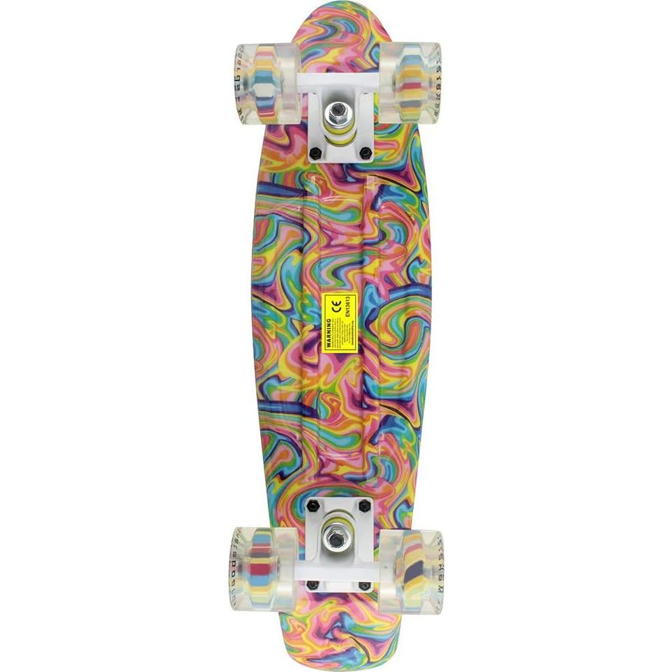 Skateboard Completo Meketec Mini Cruiser 55.88 cm para Niños