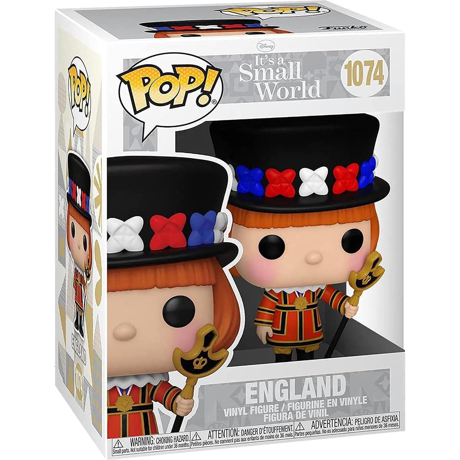 Funko Pop! Pequeño Mundo Inglaterra - Figura de Vinilo 9.5 cm