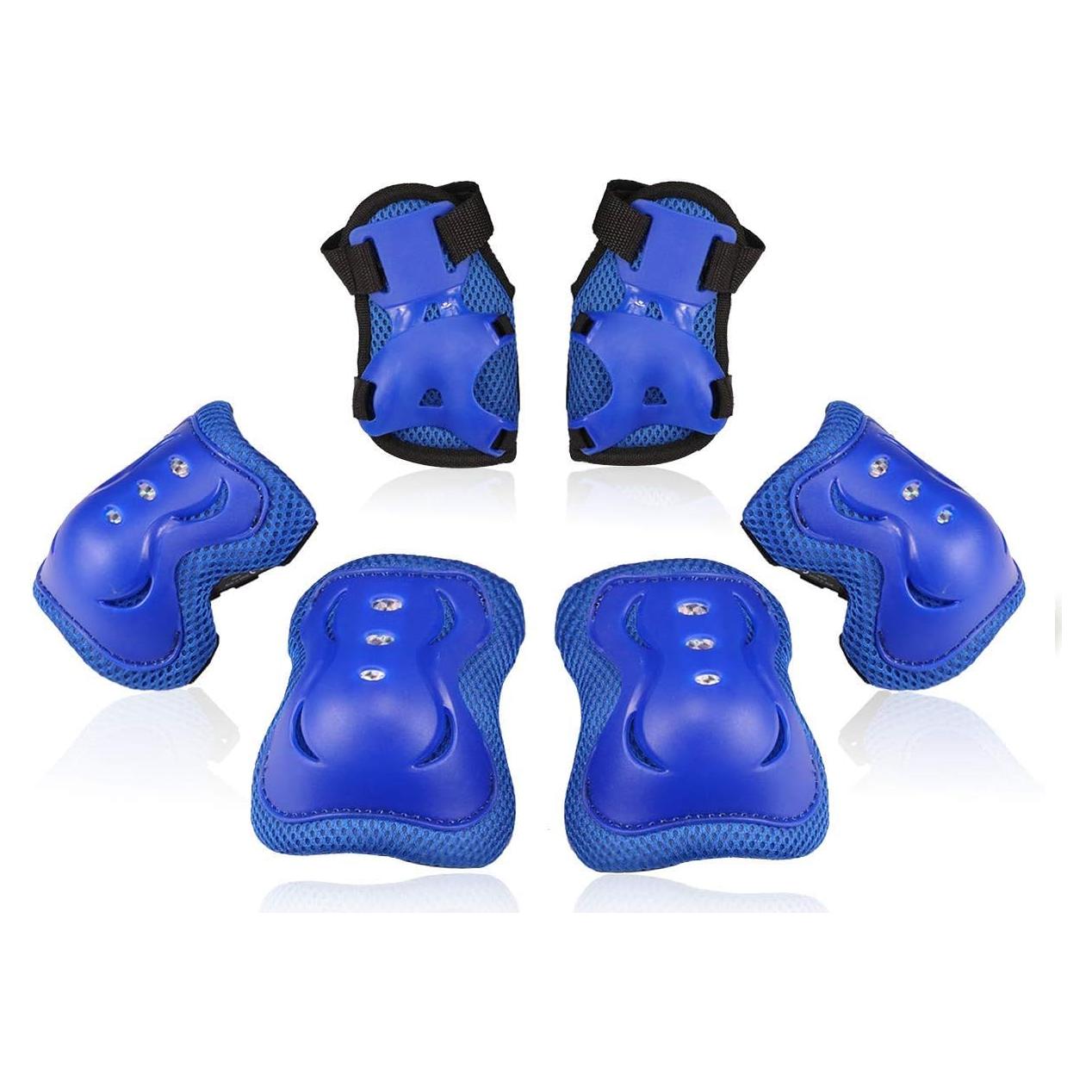 BOSONER Conjunto de Protectores para Niños 3-15 Años Azul