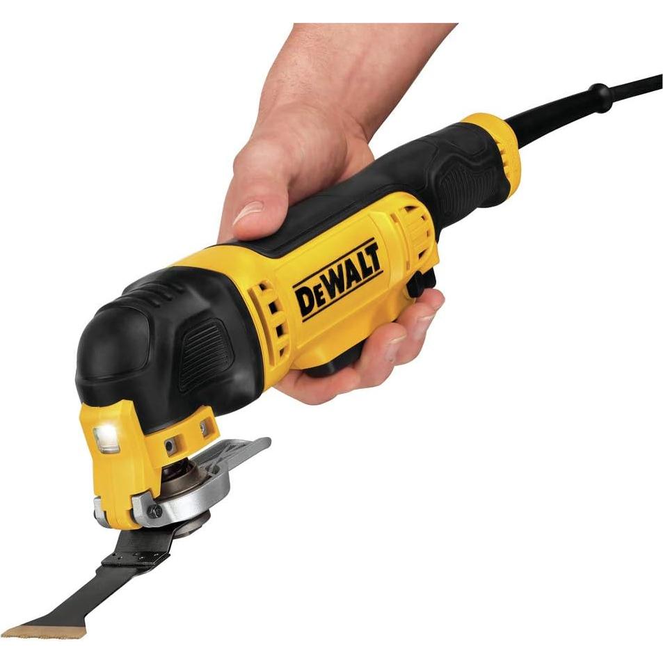 Herramienta Oscilante DEWALT DWE315K 3A con 29 Accesorios