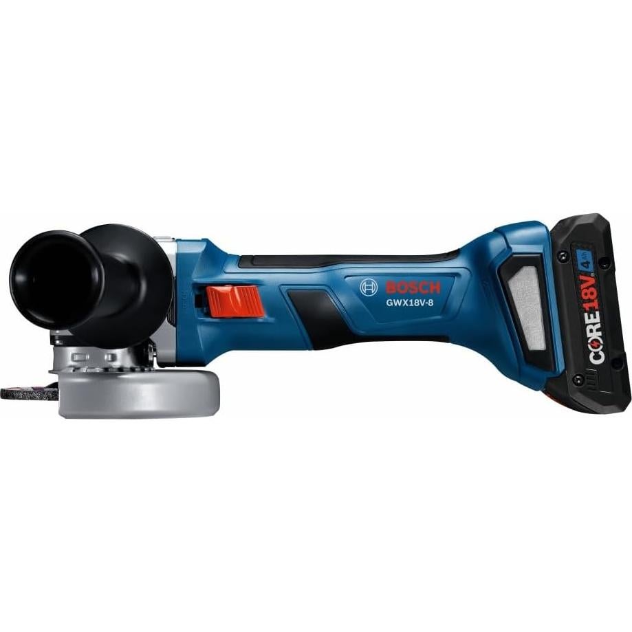 Amoladora Angular Bosch GWX18V-8B15 18V 4.5" Sin Escobillas