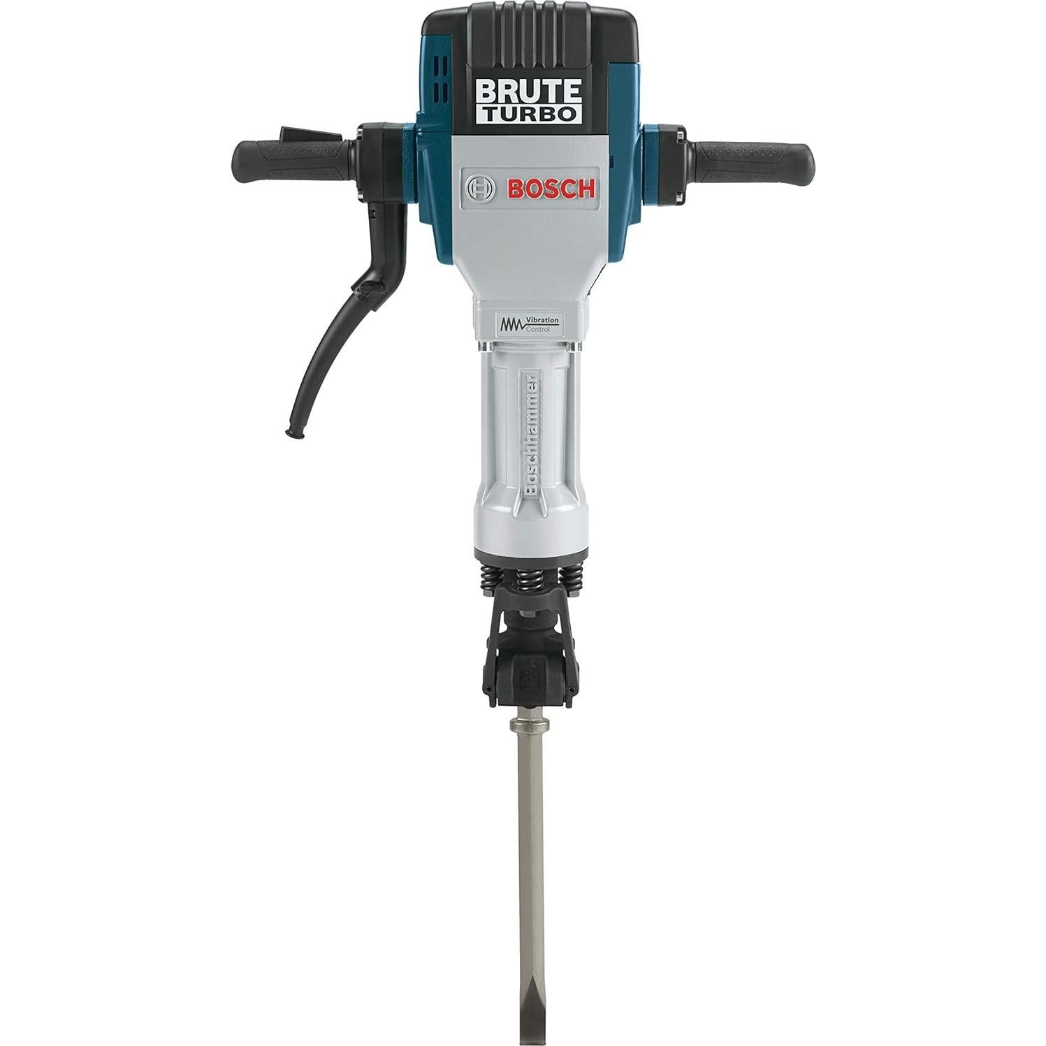 BOSCH BH2770VCD 120-Volt 1-1/8 Hex Breaker Hammer Brute Turbo Deluxe Kit with Deluxe Cart and BOSCH HS2161 20 In. Moil Point 1-1/8 In. Hex Hammer Steel