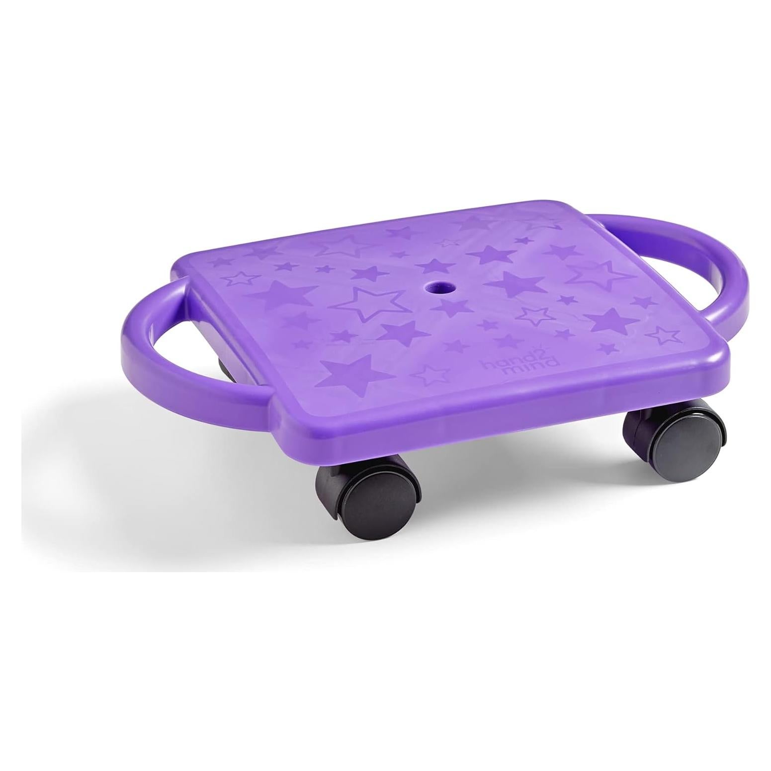 Scooter de Interior hand2mind Morado con Manijas Seguras