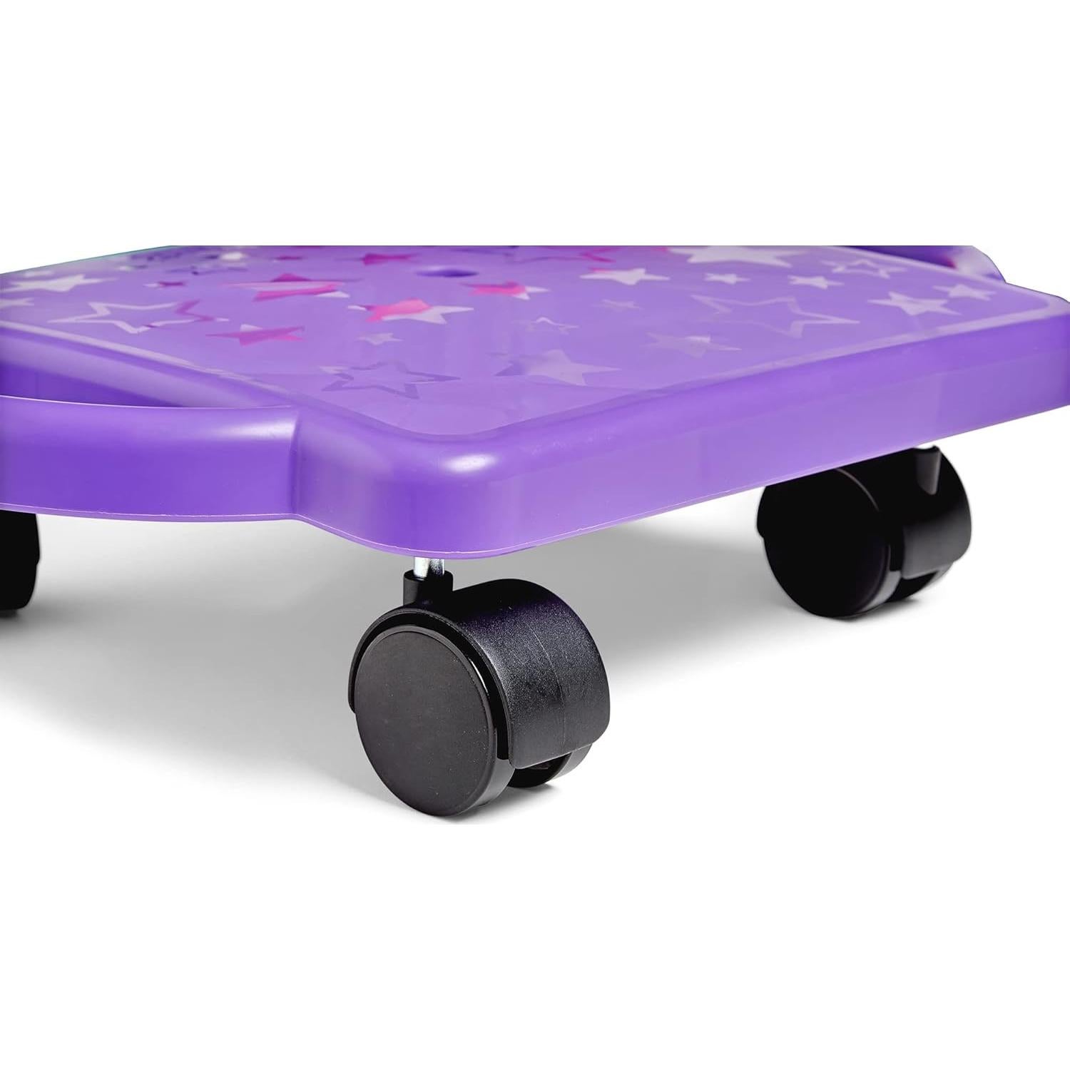 Scooter de Interior hand2mind Morado con Manijas Seguras