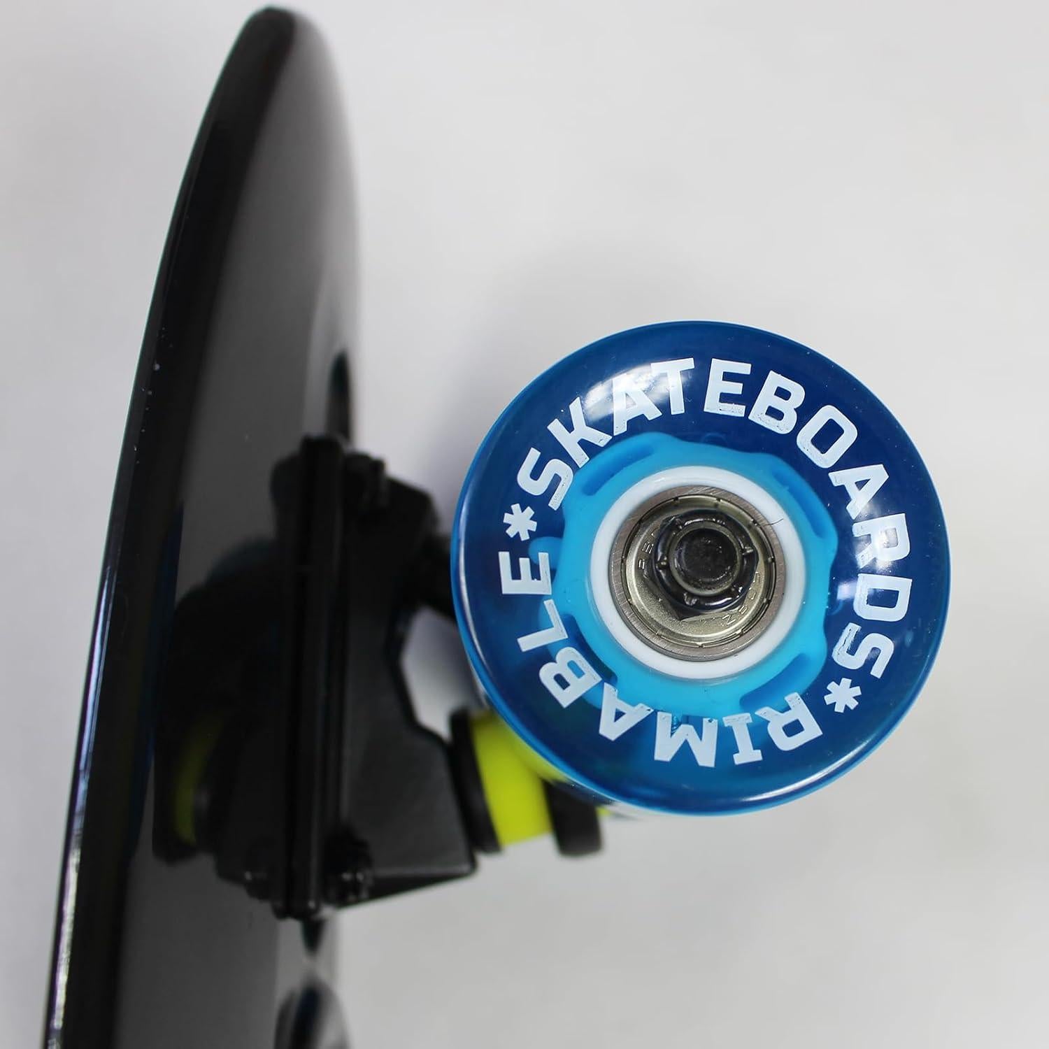 Skateboard Completo RIMABLE 26" para Principiantes Negro