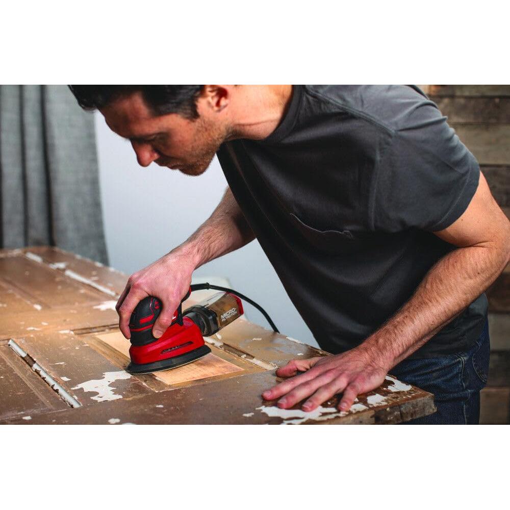 SKIL Corded Detail Sander, Includes 3pcs Sanding Paper and Dust Box - SR250801