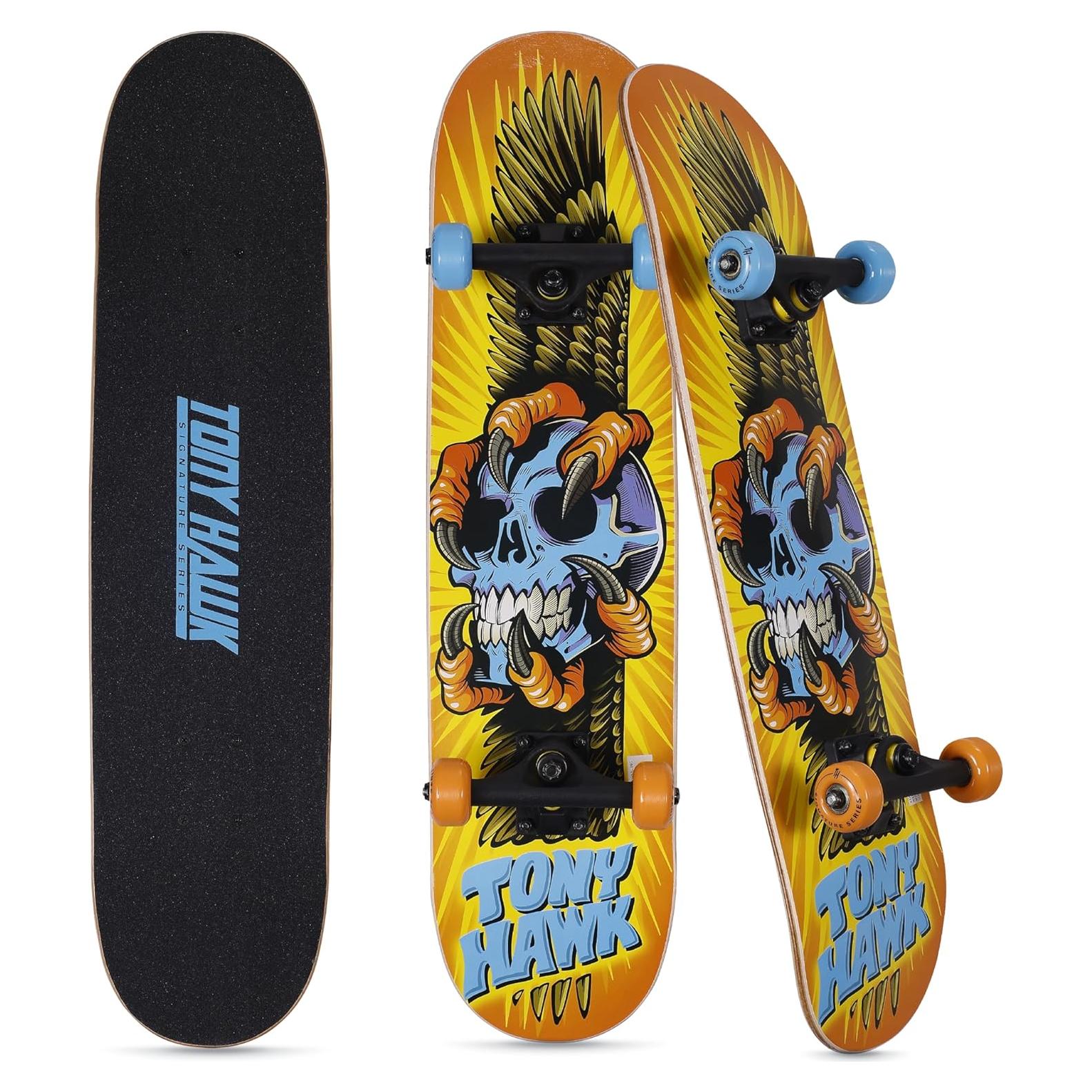 Patineta Voyager 31" Tony Hawk Calavera 7.75" 2.45kg
