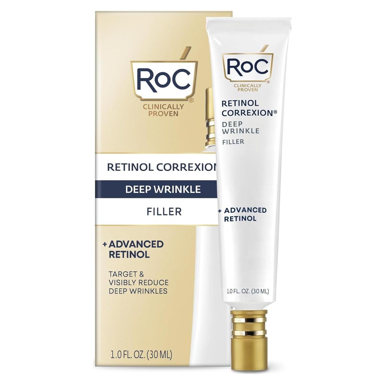 Rellenador de Arrugas Profundas RoC Retinol 30 ml Hidratante