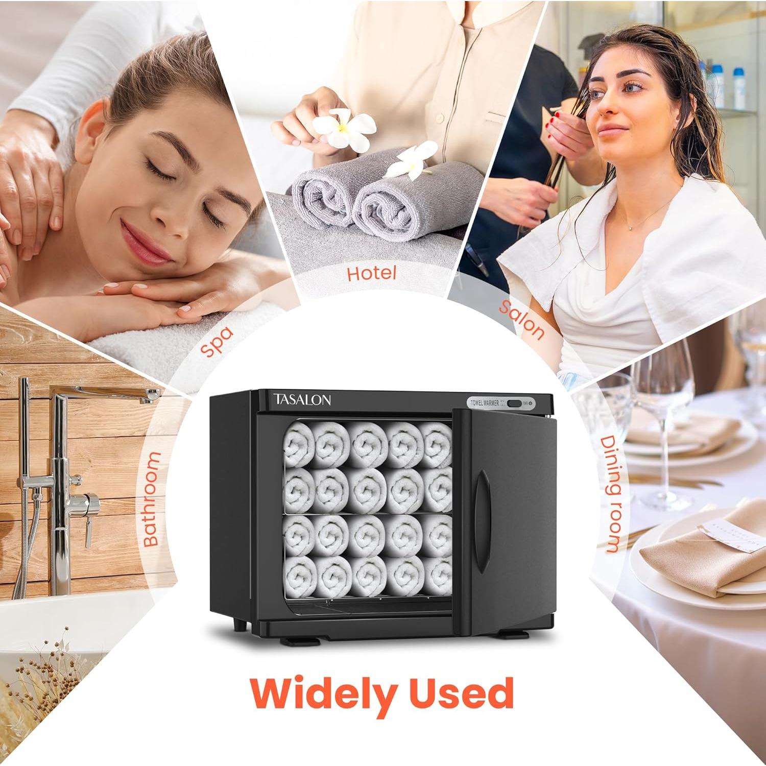 Calentador de Toallas TASALON 23L Profesional Negro