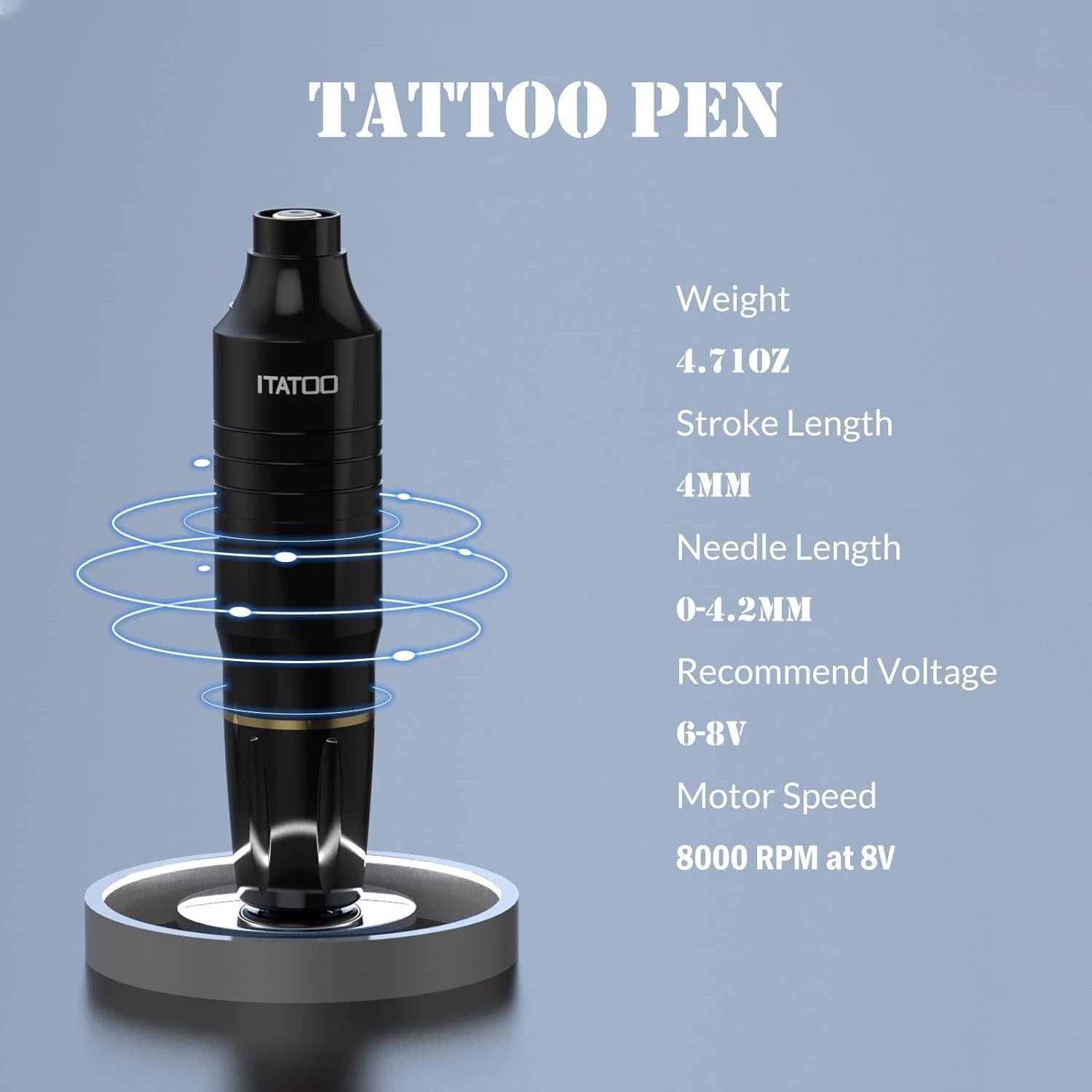 Kit de Tatuaje ITATOO WTK164 para Principiantes con Tintas