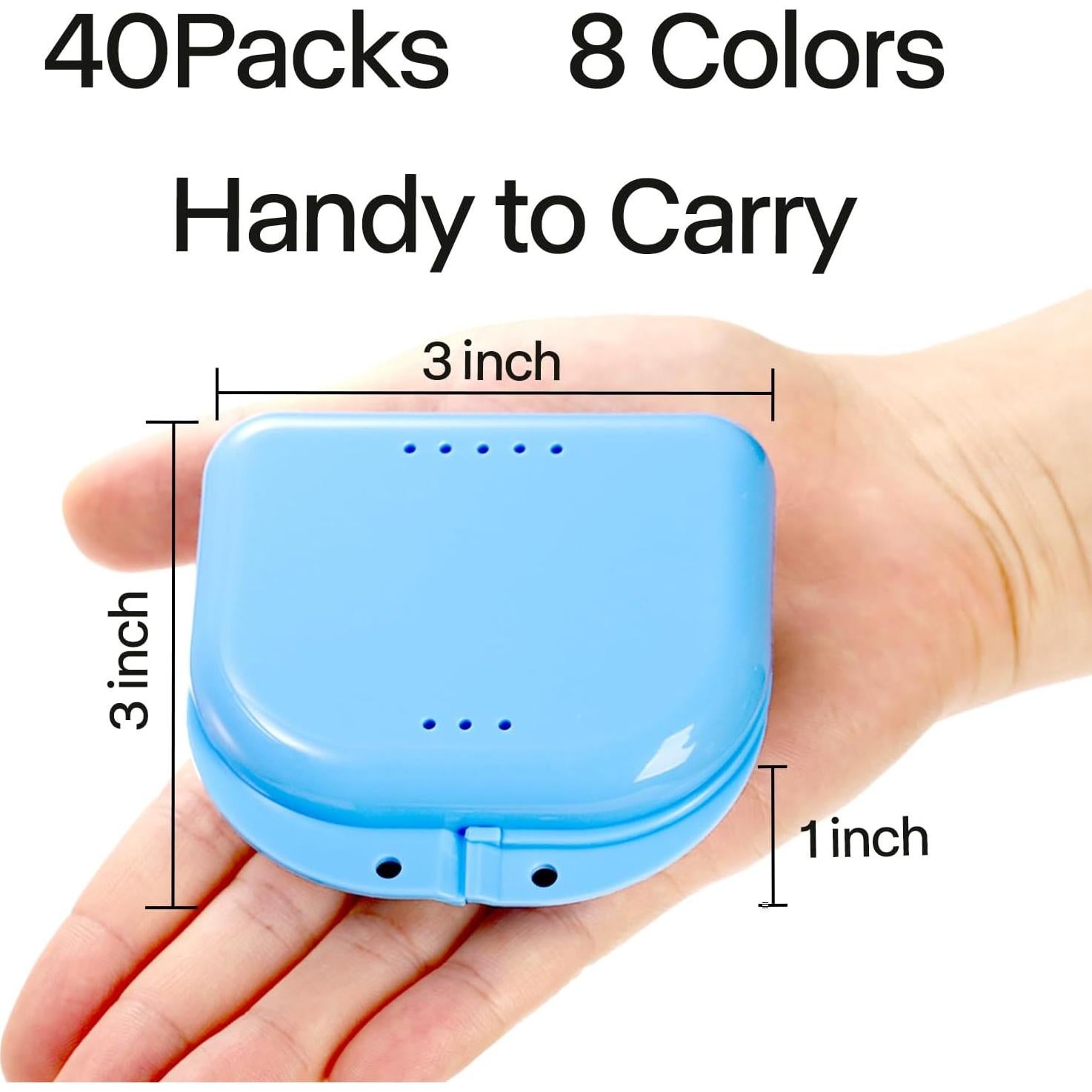 Estuche para Retenedores ZENFUN 40 Piezas Colores Variados