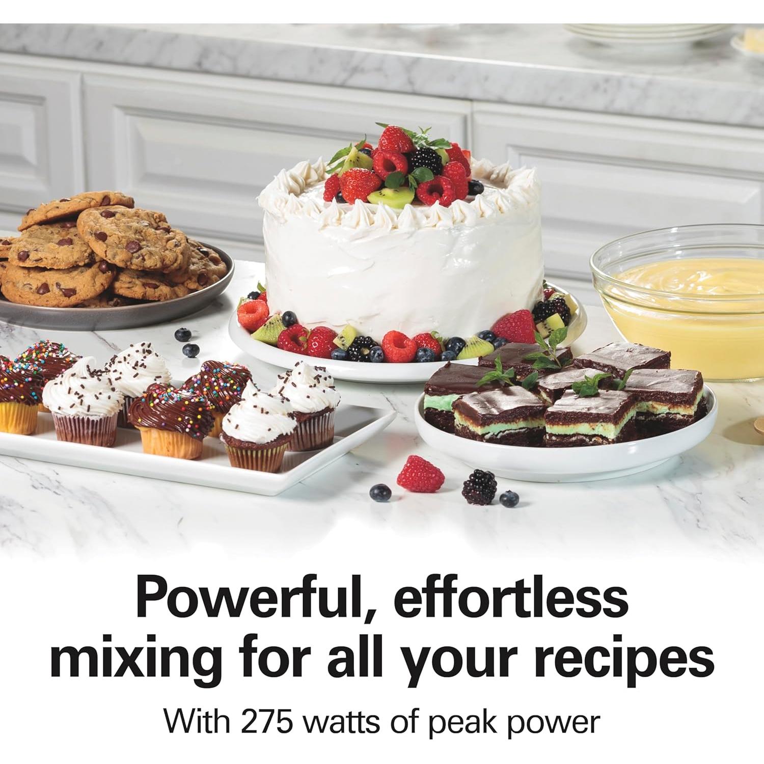 Mezclador de Mano Eléctrico Hamilton Beach 6 Velocidades 275W