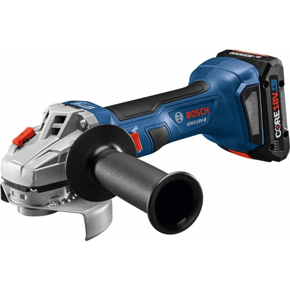 Amoladora Angular Bosch GWS18V-8B15 18V 4.5" con Batería 4Ah