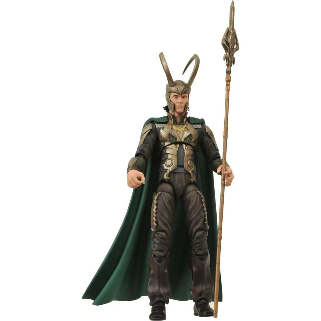 Figura de Acción Loki Diamond Select 17.8 cm 16 Puntos Articulación