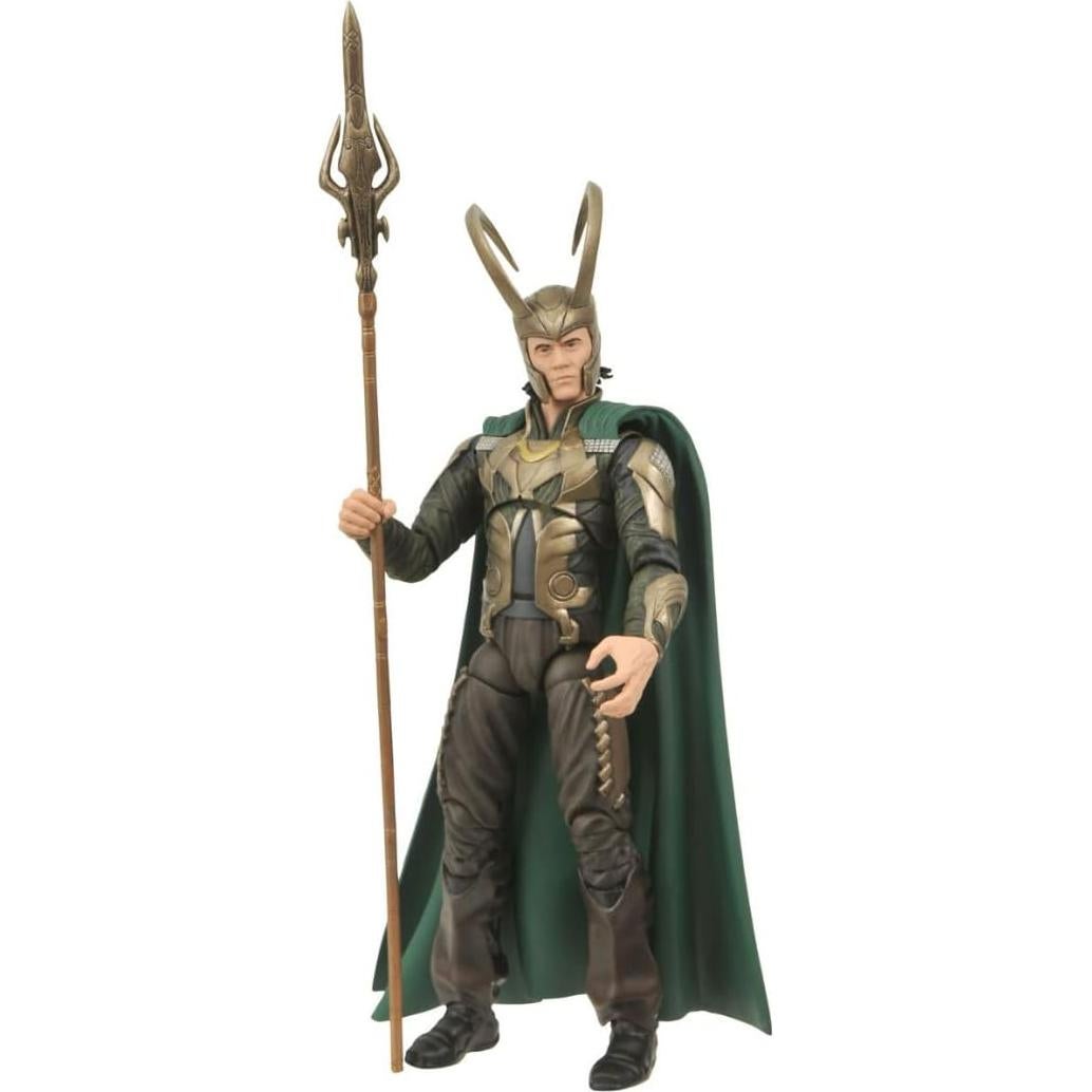 Figura de Acción Loki Diamond Select 17.8 cm 16 Puntos Articulación