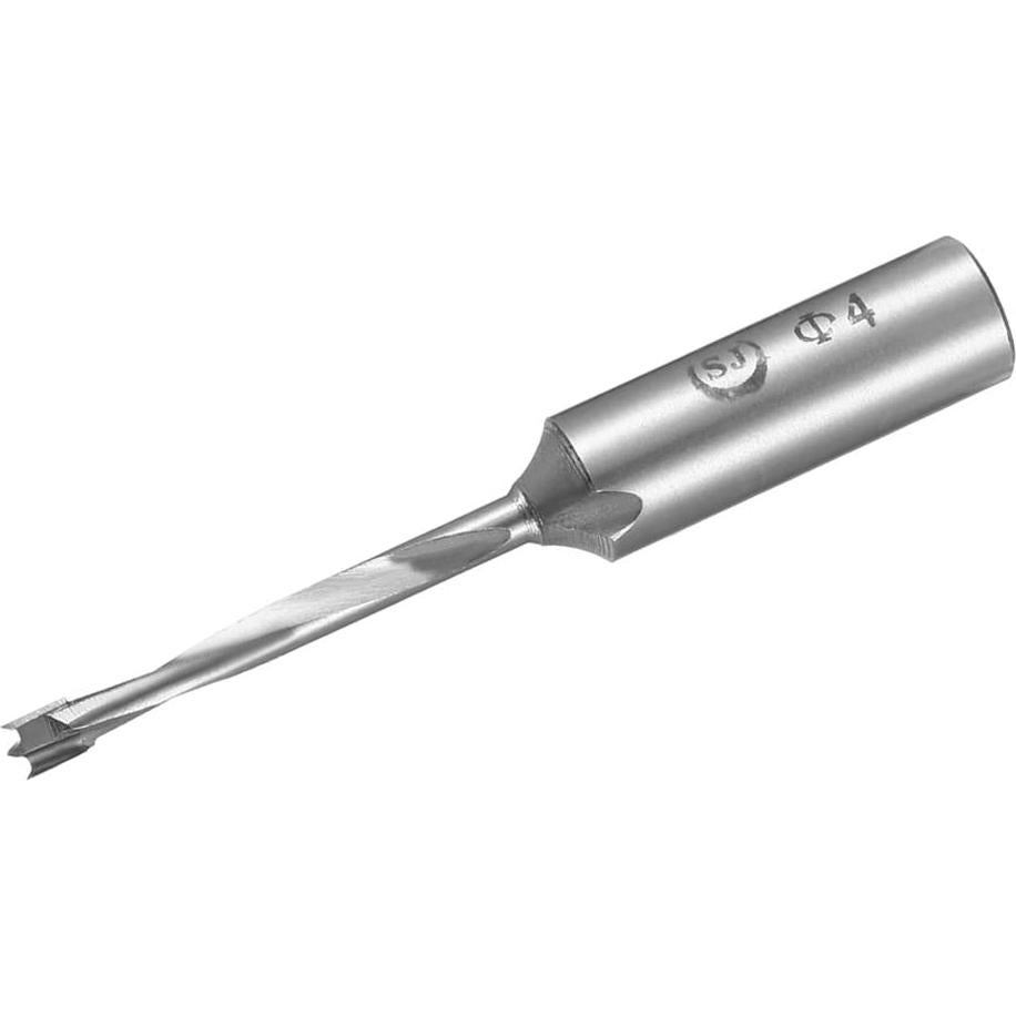 Broca de Punta Brad uxcell 4mm x 68mm Carburo para Madera