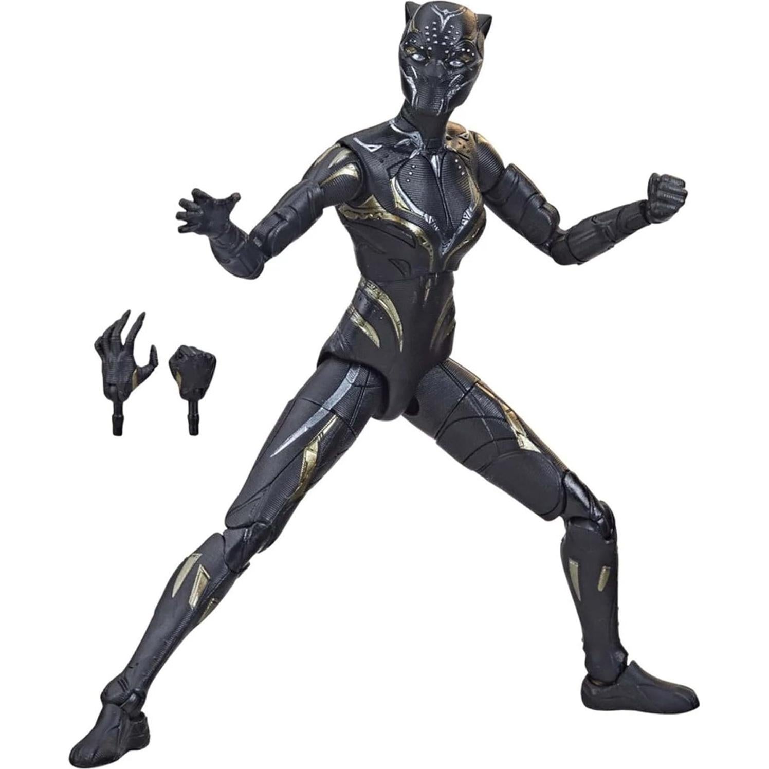 Figura Black Panther Marvel Legends 15,24 cm con Accesorios