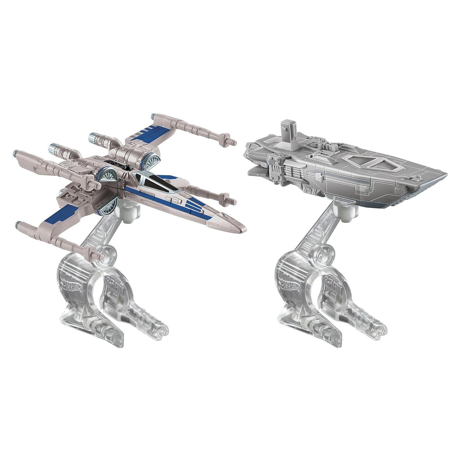 Hot Wheels Star Wars 2-Pack Caza Estelar y Transportador