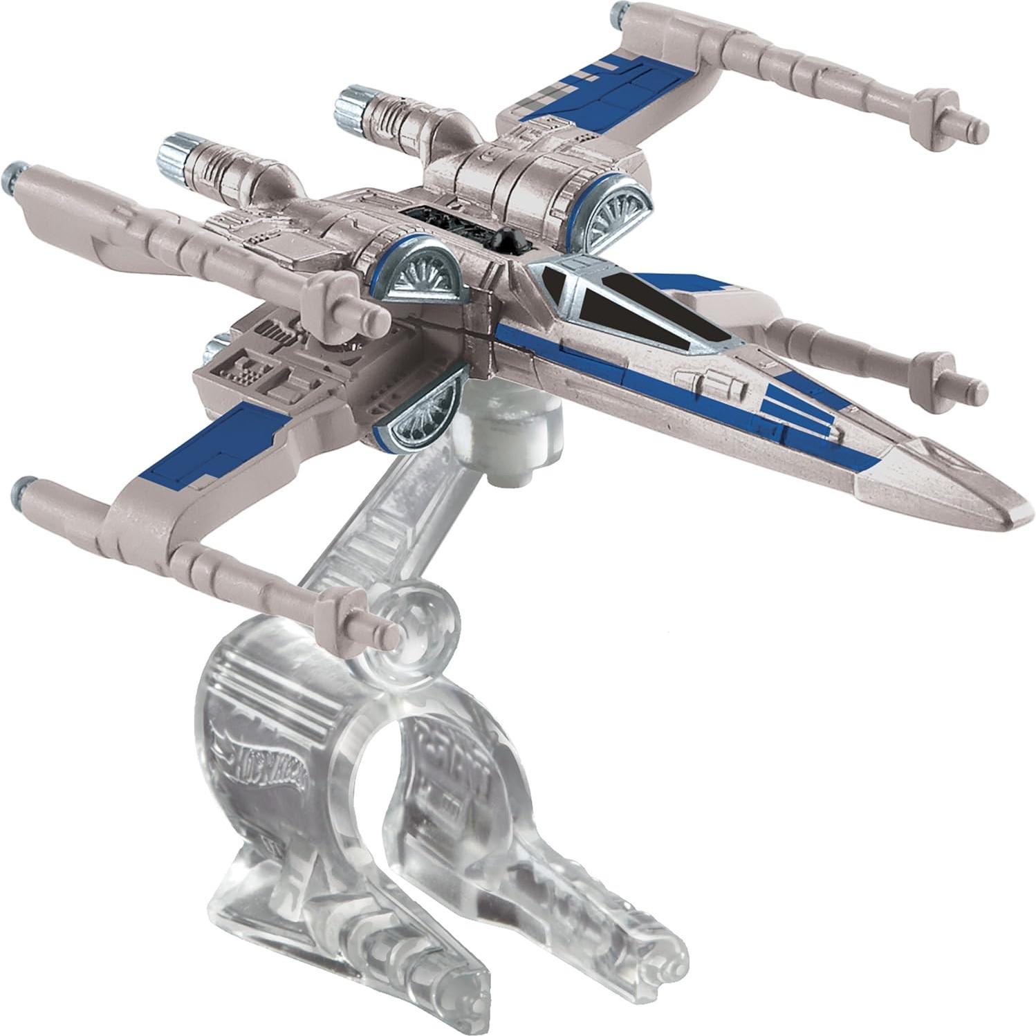 Hot Wheels Star Wars 2-Pack Caza Estelar y Transportador