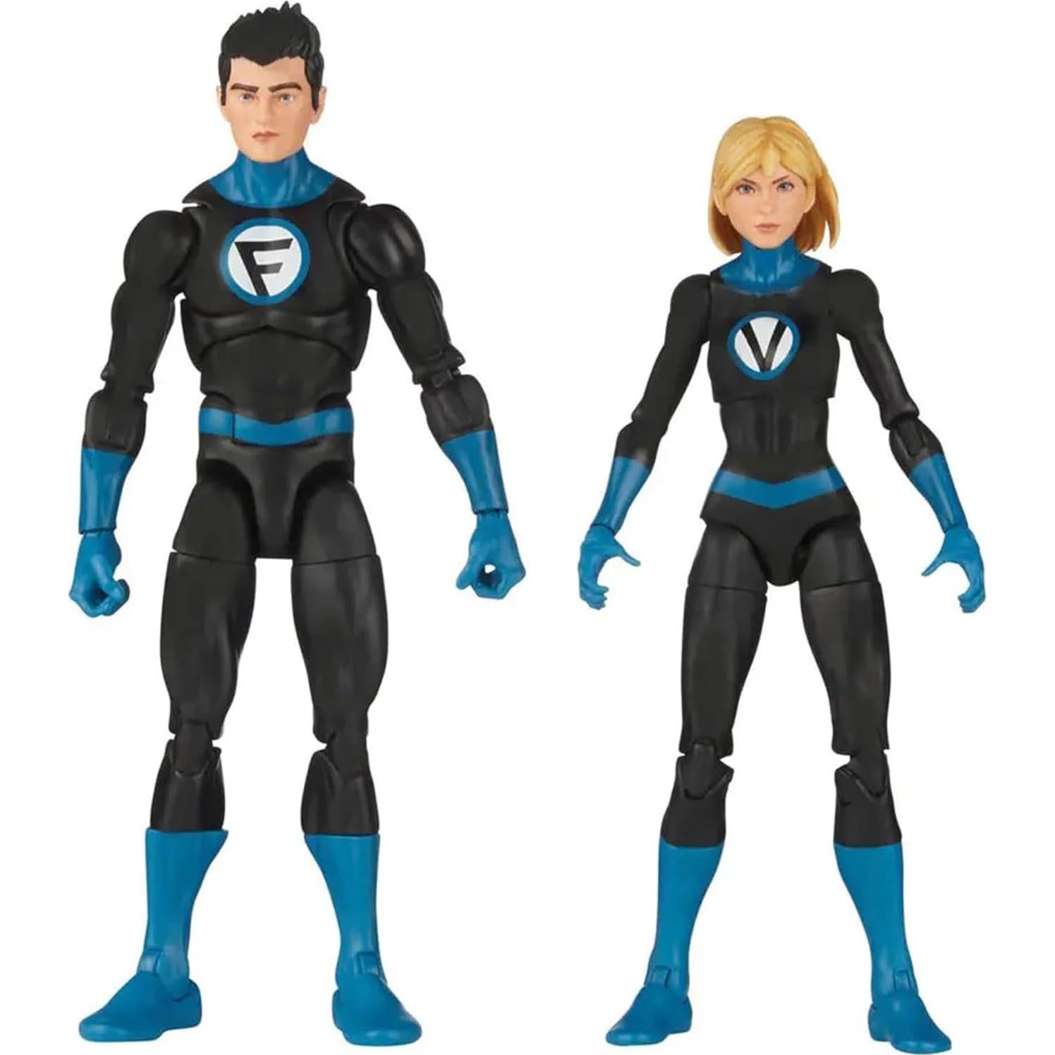 Figuras Marvel Legends Franklin y Valeria Richards 15 cm