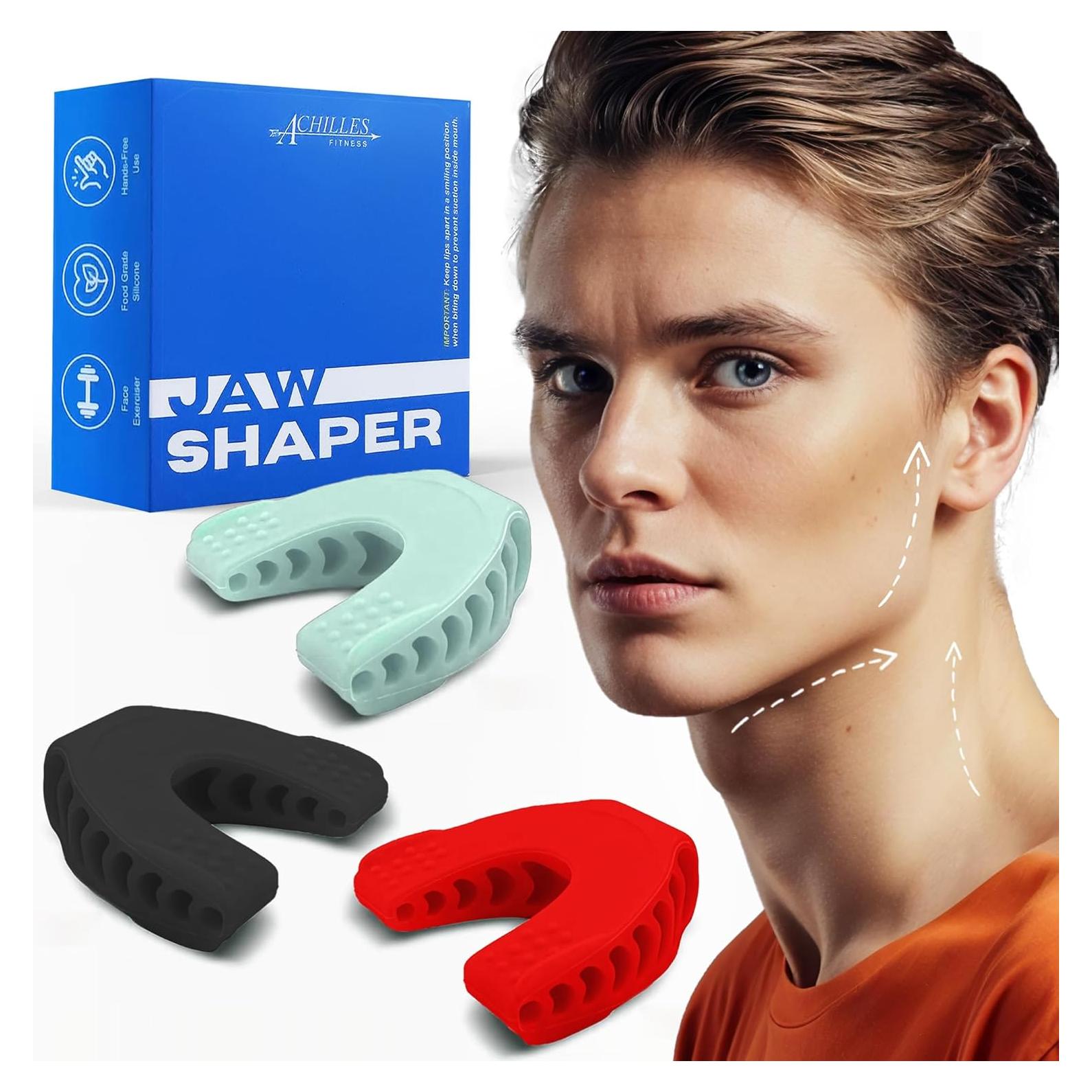 Ejercitador de Mandíbula Achilles Fitness - Reductor Doble Papada
