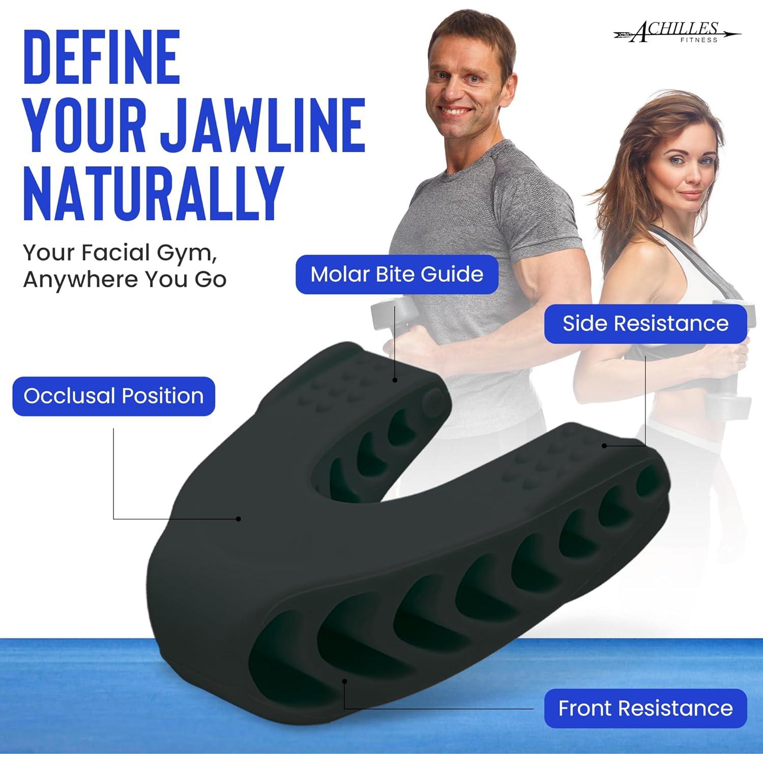 Ejercitador de Mandíbula Achilles Fitness - Reductor Doble Papada