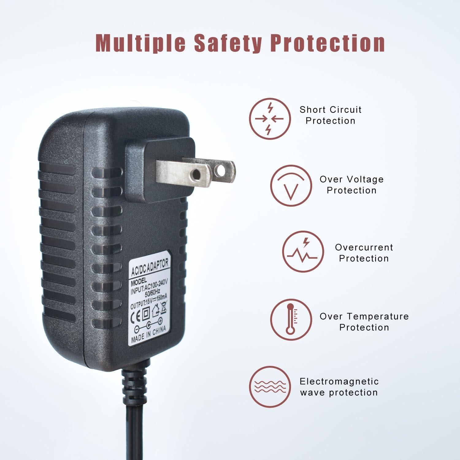 Cargador 15V Black and Decker 90627870 para Aspiradora