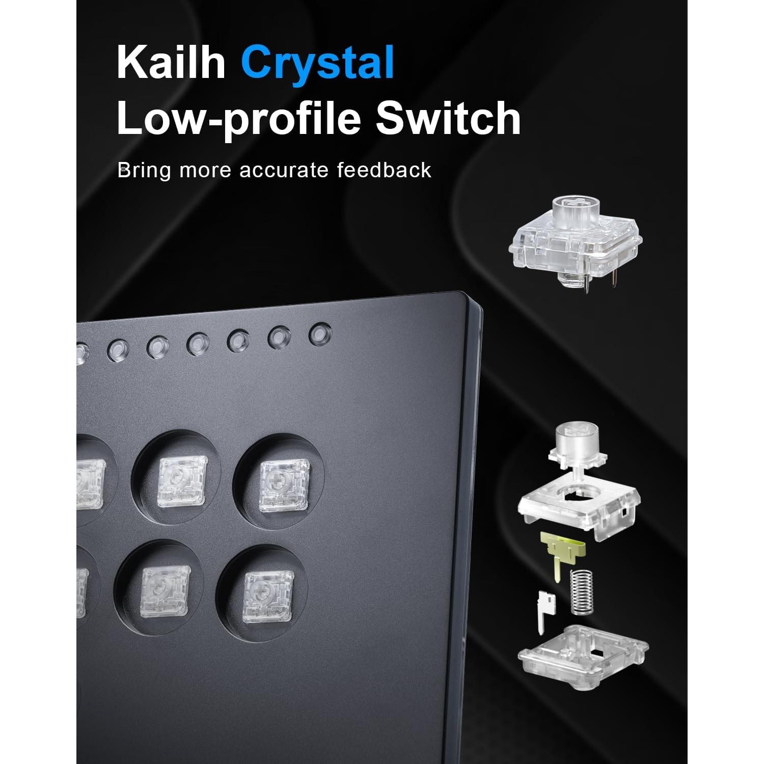 Controlador de Juegos SIXSIR M12+ Sin Palanca RGB para PC/PS4/PS5/Switch