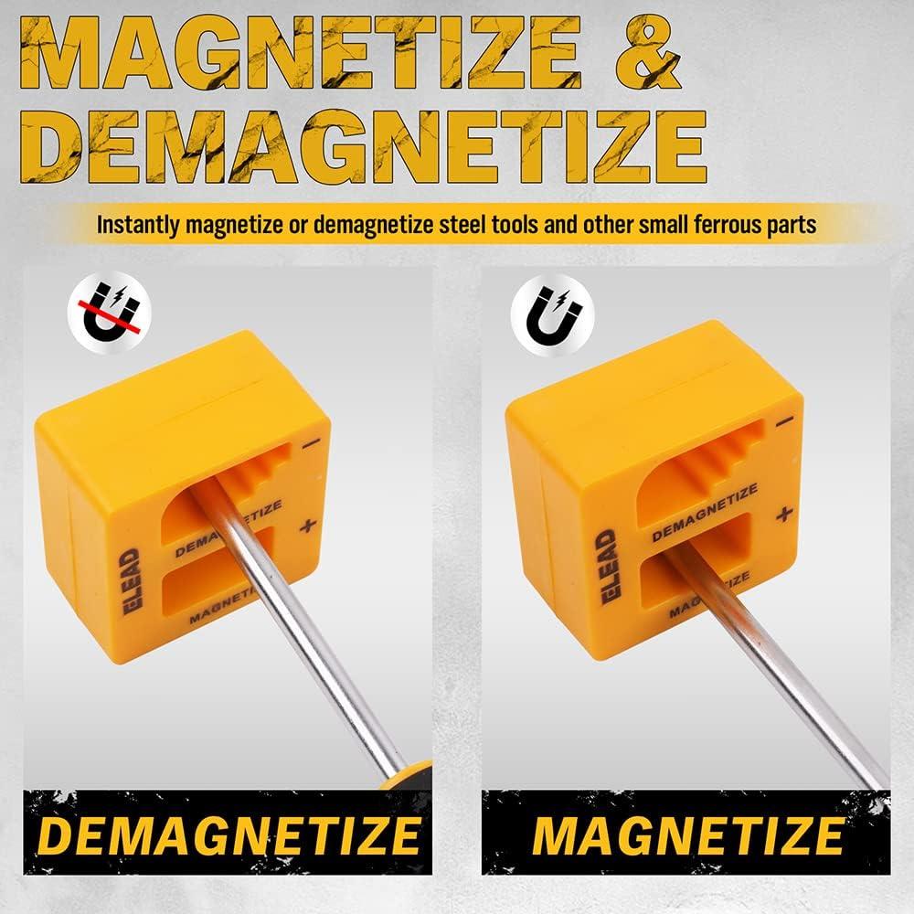 Juego de Destornilladores Magnéticos 11 Piezas ELEAD