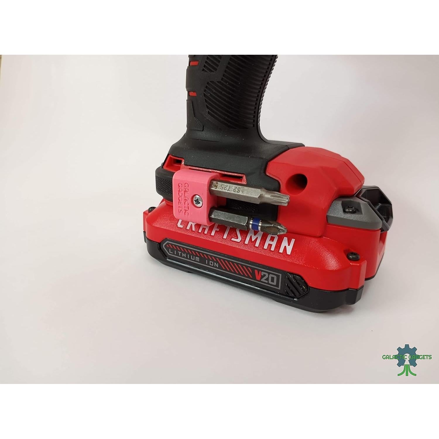 Soporte Magnético Rosa para Bits DEWALT 20V - Gadgets Galácticos