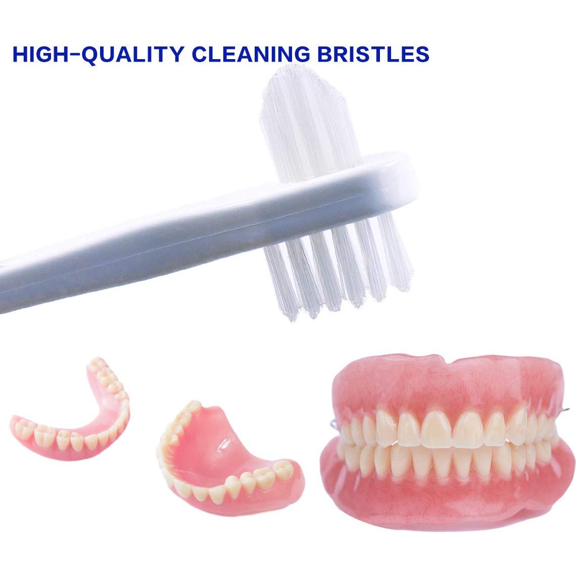 Juego de Cepillos de Limpieza OASISGUEST para Dentaduras