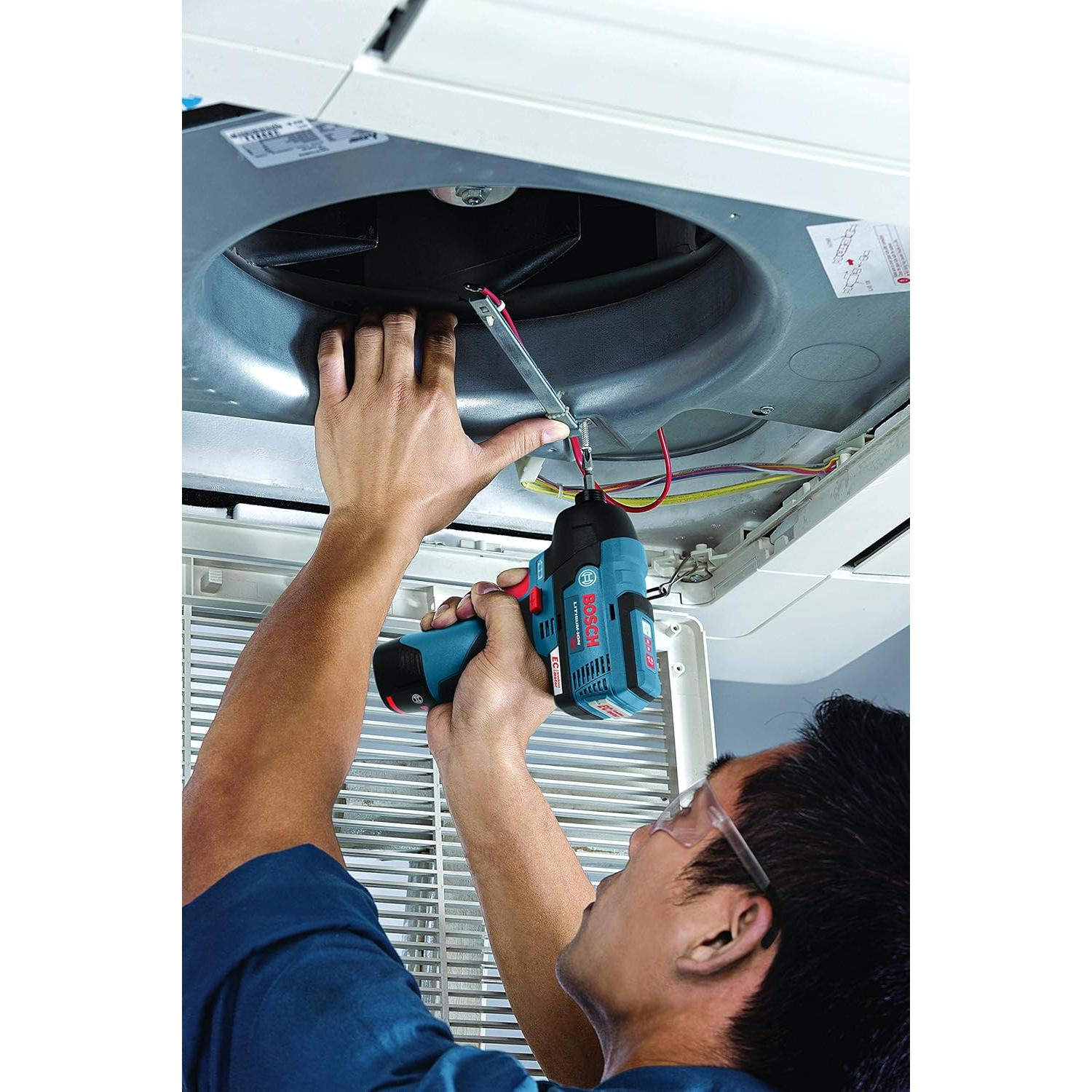 Destornillador de Impacto Bosch PS42-02 12V con 2 Baterías