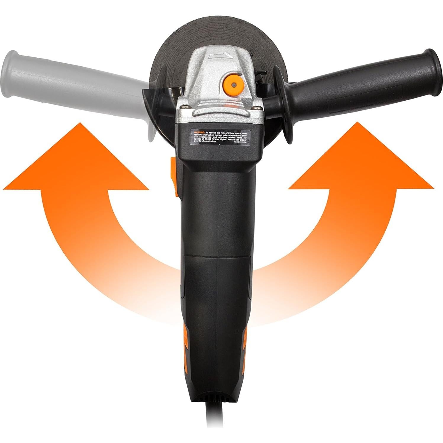 Amoladora Angular WEN 944 7A 11,000 RPM 4-1/2" Gris